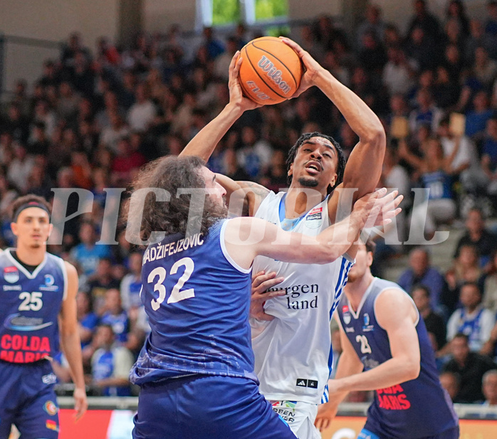 Basketball Superliga 2024/25, Playoffs, Finale Spiel 1 Oberwart Gunners vs. BBC Nord Dragonz



