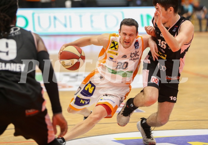 Basketball Basketball Superliga 2019/20, Grunddurchgang 5.Runde Klosterneuburg Dukes vs. Flyers Wels