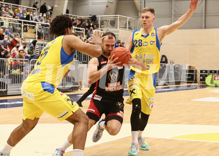 Basketball Superliga 2021/22, Grunddurchgang 11.Runde BC Vienna vs. SKN St.Pölten


