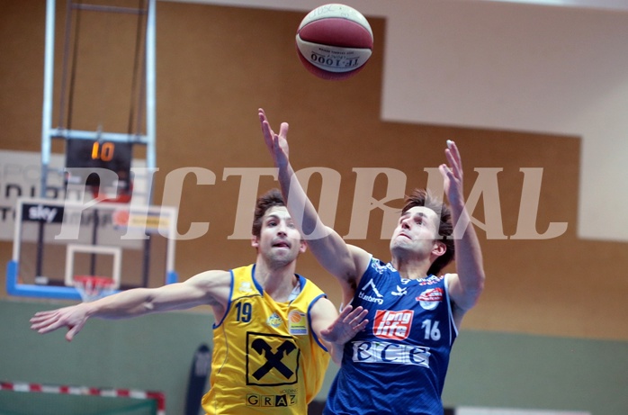 Basketball ABL 2015/16 Grunddurchgang 17.Runde UBSC Graz vs Kapfenberg Bulls