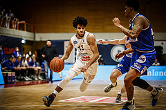 Basketball, Basketball Austria, Cup Final Four 2021/22 
Halbfinale 1, BBC Nord Dragonz, Oberwart Gunners, Kyran Jordan Mc Clure (13)