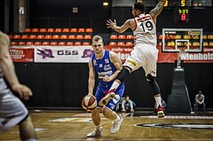 Basketball, ABL 2018/19, Playoff VF Spiel 3, Oberwart Gunners, BC Vienna, Renato Poljak (16)