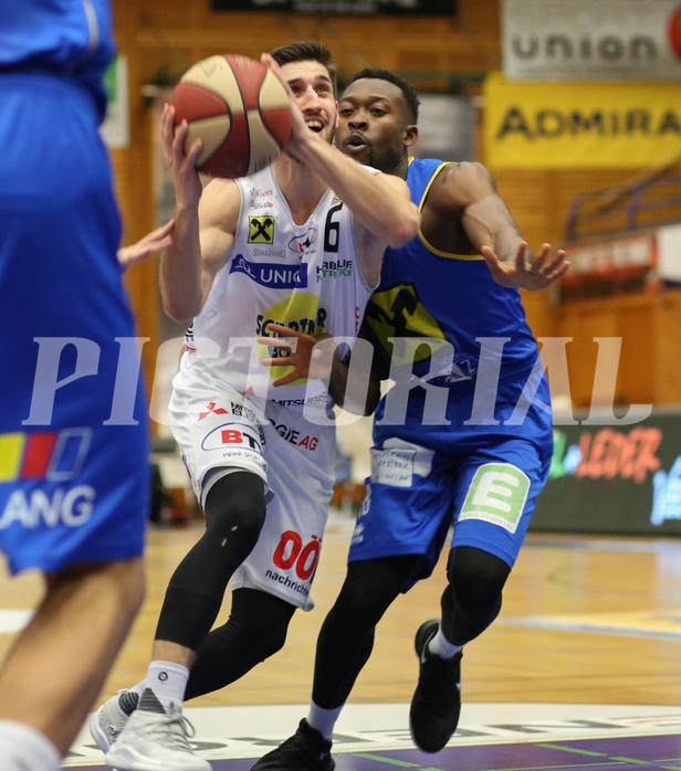 Basketball ABL 2017/18, Grunddurchgang 24.Runde Gmunden Swans vs. UBSC Graz


