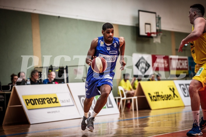 Basketball, ABL 2017/18, Grunddurchgang 29.Runde, UBSC Graz, Oberwart Gunners, Gregg Denzel (9)