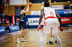 Basketball, Win2Day Superliga 2024/25, Grunddurchgang 15.Runde, Traiskirchen Lions, Fuerstenfeld Panthers, Jonathan Wess (14)