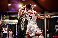 Basketball, ABL 2017/18, Playoff VF Spiel 2, BC Vienna, WBC Wels, Mustafa Hassan Zadeh (5)