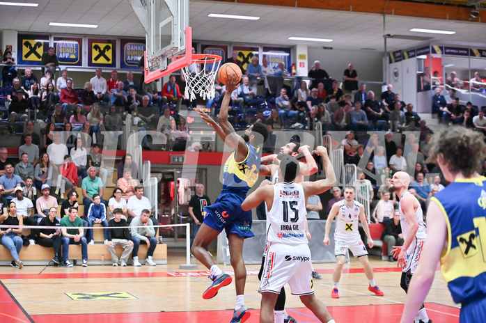 Basketball, Superliga 2024/25, 9. Plazierungsrunde, Flyers Wels vs. UBSC Graz,
