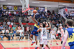 Basketball, Superliga 2024/25, 9. Plazierungsrunde, Flyers Wels vs. UBSC Graz,
