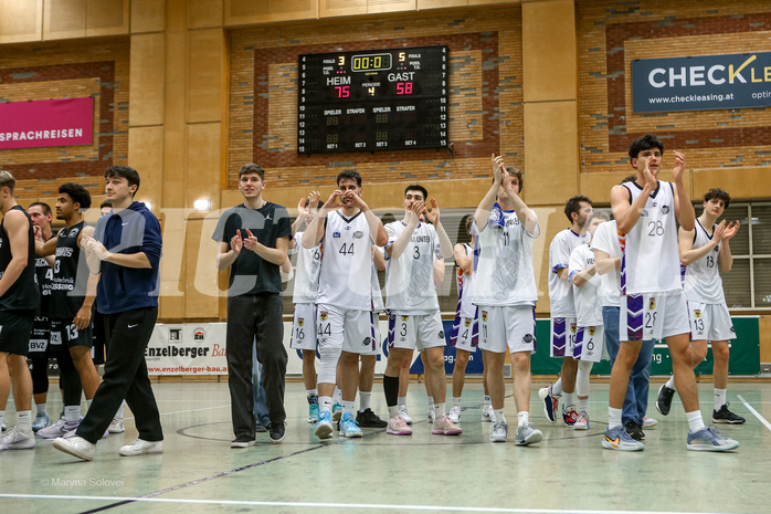 02.02.2025 Basketball Zweite Liga 2024/25, Grunddurchgang 17.Runde Vienna United vs. Güssing