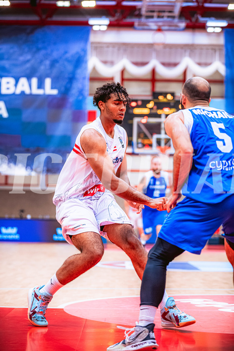 Basketball, FIBA Men´s Eurobasket Qualifiers 2023, , Österreich, Zypern, Rashaan Mbemba (15)
