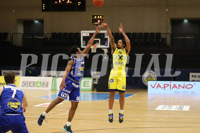 Basketball Superliga 2021/22, Grunddurchgang 16.Runde UBSC Graz vs. Gmunden Swans