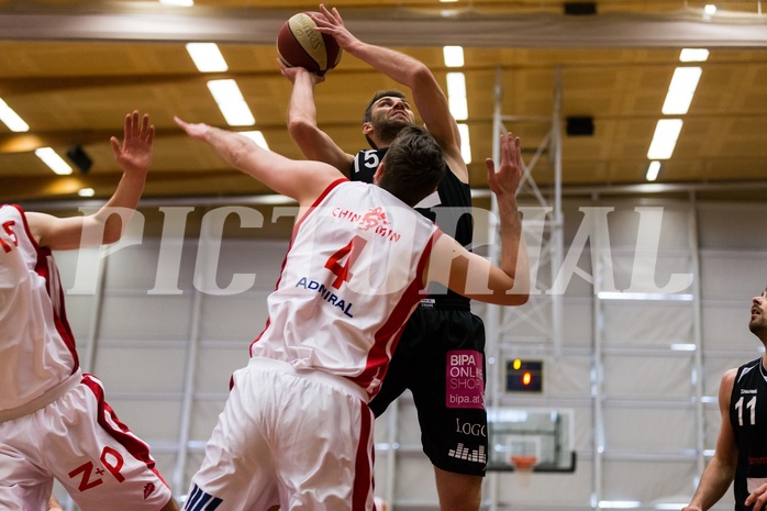 Basketball, 2.Bundesliga, Playoff Semifinale Spiel 3, UBC St.Pölten, Mattersburg Rocks, Ramiz Suljanovic (15)