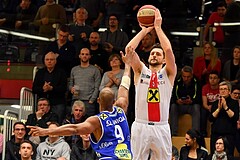 Basketball ABL 2017/18, Grunddurchgang 23.Runde Flyers Wels vs. Gmunden Swans