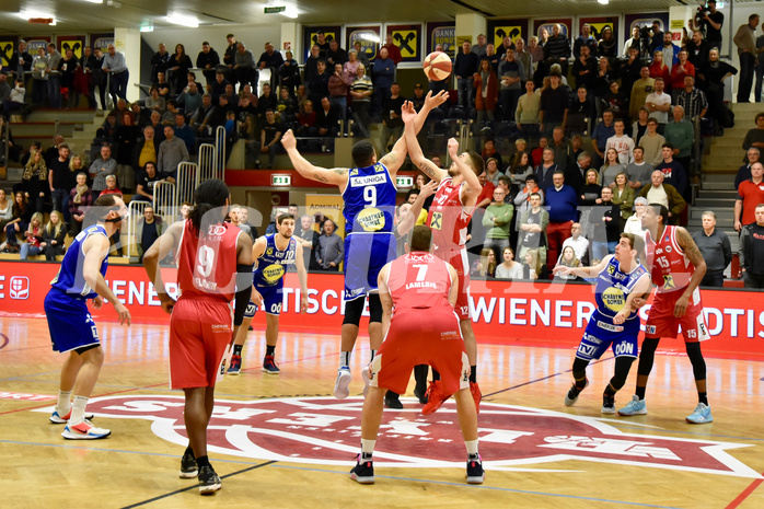 Basketball Superliga 2019/20,  1.Plazierungsrunde Flyers Wels vs. Gmunden Swans