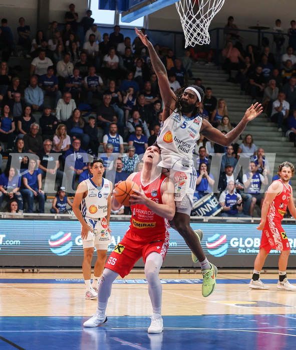 Basketball Superliga 2024/25, Playoffs, Halbfinale Spiel 3 Oberwart Gunners vs. Traiskirchen Lions


