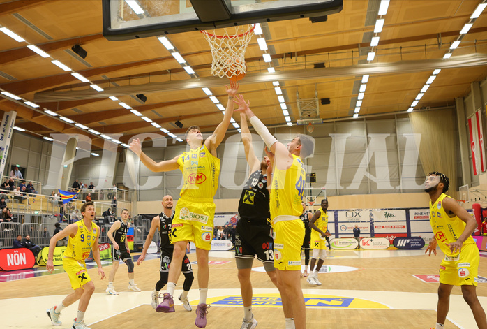 Basketball Superliga 2023/24, 2.Plazierungsrunde SKN St. Pölten vs. Flyers Wels



