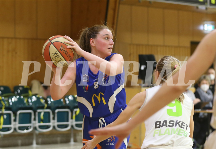 Basketball Damen Superliga 2020/21, Grunddurchgang 13.Runde Basket Flames vs. DBB LZ OÖ


