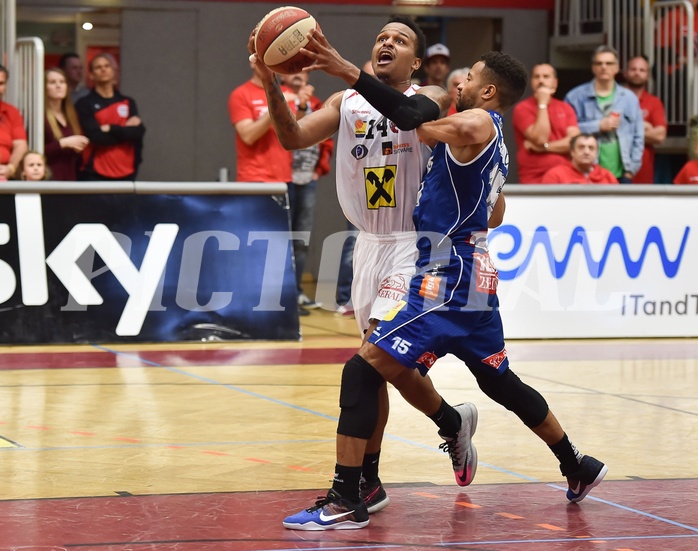 Basketball ABL 2015/16 Playoff Viertelfinale Spiel 1 WBC Wels vs Kapfenberg Bulls