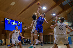 12.01.2025 Österreichischer Basketballverband 2024/25, SLMU19, Basket Flames WAT vs. BBU Salzburg