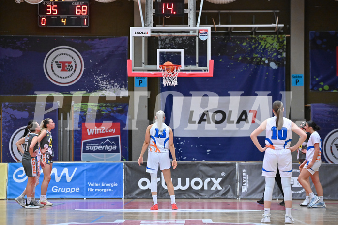 Basketball Superliga 2024/25, Semifinale Spiel 2, DBB Wels vs Duchess Klosterneuburg,

