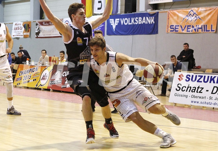 Basketball ABL 2015/16 Grunddurchgang 15.Runde  Güssing Knights vs Traiskirchen Lions