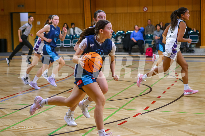 01.12.2024 Österreichischer Basketballverband 2024/25, SLWU19, Vienna United vs. Vienna Timberwolves
