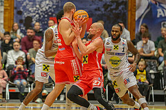Basketball Superliga 2024/25, Grunddurchgang 20.Runde Gmunden Swans vs. Flyers Wels


