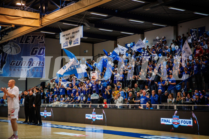 Basketball, Basketball Austria Cup 2022/23, Halbfinale 1, Oberwart Gunners, Gmunden Swans, #gunfire