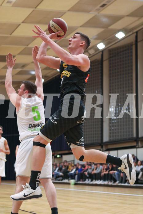Basketball 2.Bundesliga 2019/20, Grunddurchgang 21.Runde Basket Flames vs. Jennersdorf Blackbirds
