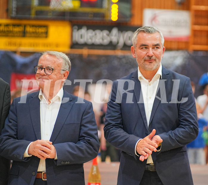 Basketball, Basketball Superliga 2024/25, Playoffs, Finale Spiel 1, Oberwart Gunners vs. BBC Nord Dragonz