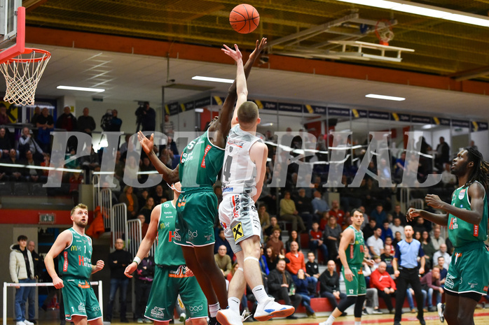 Win2Day Basketball Superliga 2022/23, Grunddurchgang 19.Runde, Flyers Wels vs. Kapfenberg,
