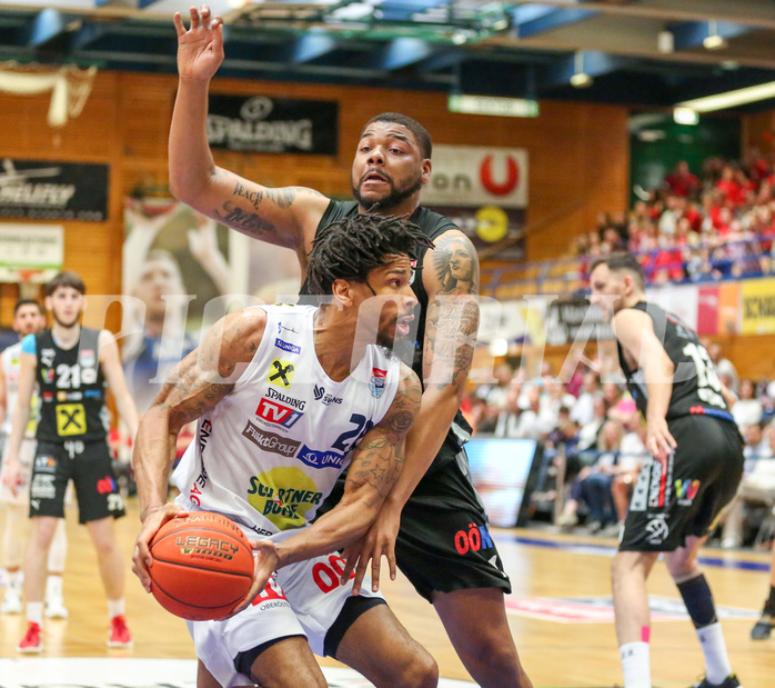Basketball Superliga 2022/23, Playoff, Semifinale Spiel 1 Gmunden Swans vs. Flyers Wels


