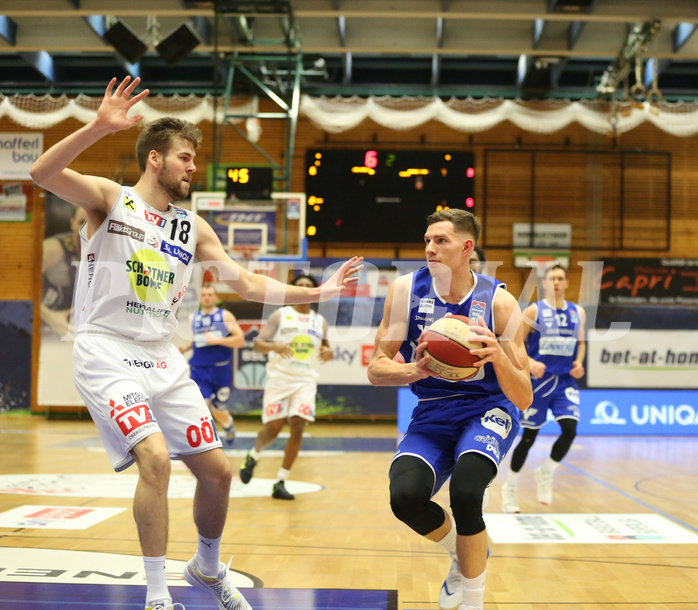 Basketball Superliga 2020/21, 6. Plazierungsrunde Gmunden Swans vs. Oberwart Gunners


