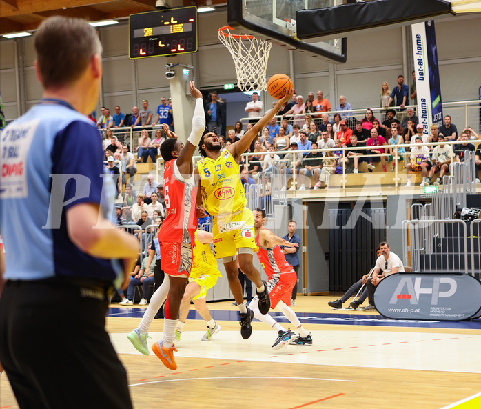 Basketball Superliga 2023/24, Playoff, Viertelfinale Spiel 4 SKN St. Pölten vs. Traiskirchen Lions