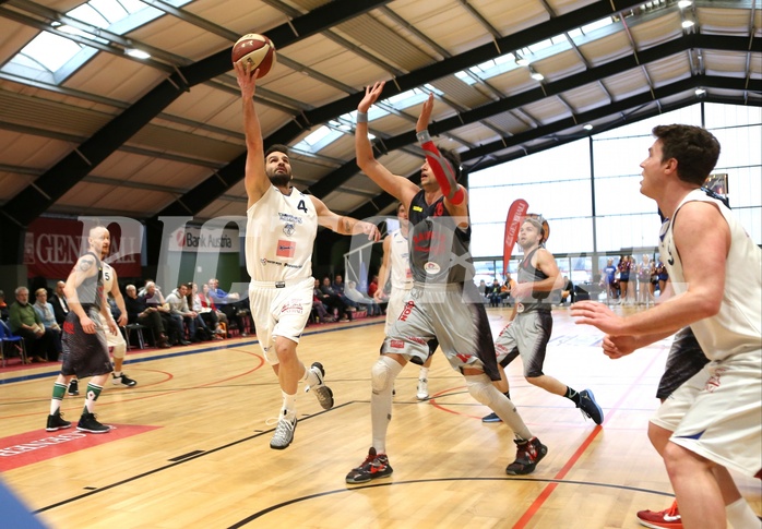 Basketball 2.Bundesliga 2016/17, Grundurchgang 21.Runde D.C. Timberwolves vs. Villach Raiders



