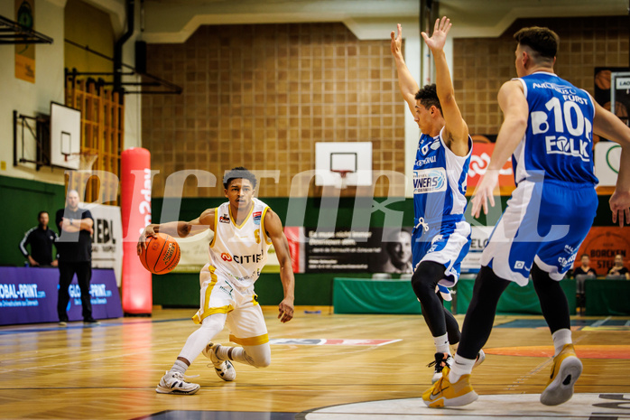 Basketball, win2day Basketball Superliga 2022/23, Grunddurchgang 1.Runde, Fürstenfeld Panthers, Oberwart Gunners, Steve Robinson Jr. (6)