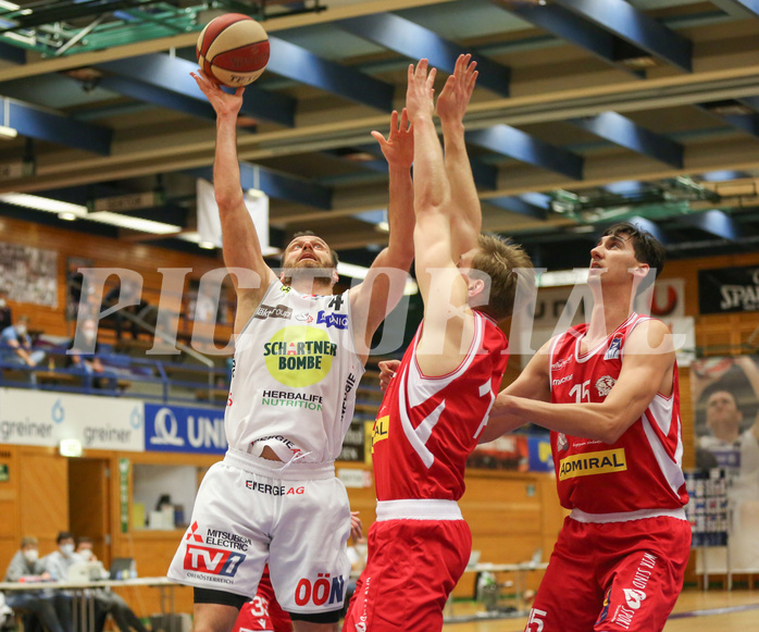 Basketball Superliga 2020/21, Grunddurchgang 11.Runde Gmunden Swans vs. Traiskirchen Lions