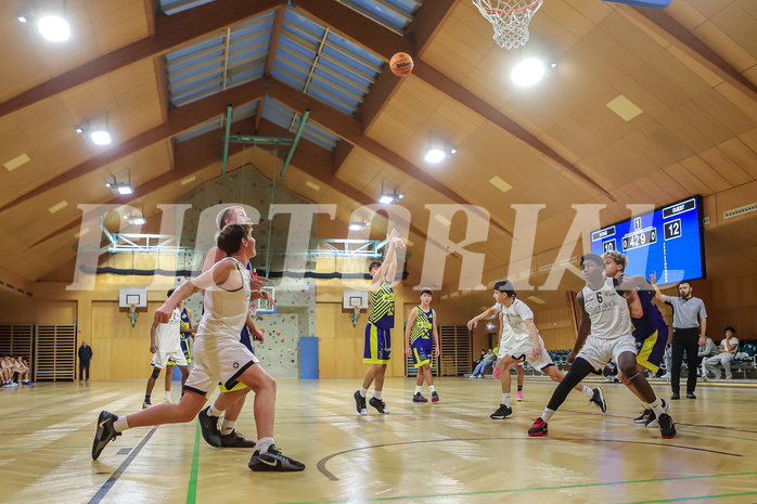 20.10.2024 Österreichischer Basketballverband 2024/25, SLMU16,Basket Flames vs. UBSC Graz

