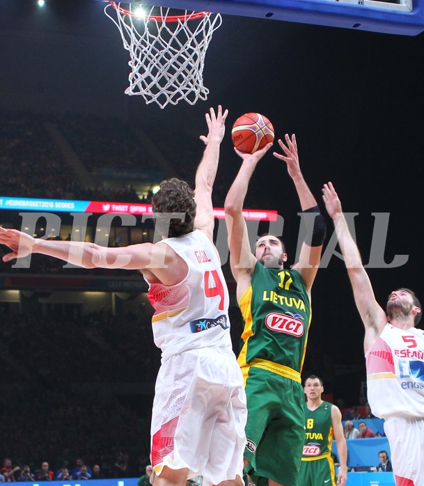 Eurobasket Gold Medal Game Team Spain vs. Team Lituania


