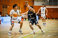 Basketball, Basketball Zweite Liga 2024/25, Grunddurchgang 8.Runde, Vienna Timberwolves, Güssing Blackbirds, Daniele Kuchar (22), Thomas Linzer (9)