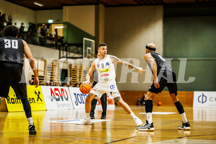 Basketball, Basketball Zweite Liga 2023/24, Grunddurchgang 14.Runde, Mattersburg Rocks, Wörthersee Piraten, Petar Zivkovic (8)