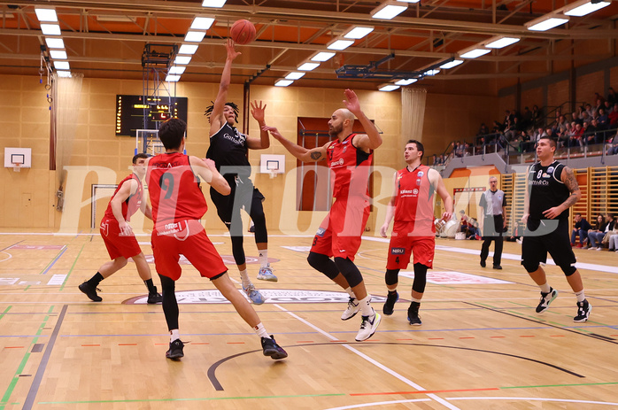 Basketball Zweite Liga 2022/23, Grunddurchgang 9.Runde Mistelbach Mustangs vs. Basket Flames


