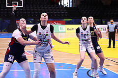 04.02.2024, Graz, Raiffeisen Sportpark, Basketball Damen Superliga 2023/24, Grunddurchgang 11.Runde, UBSC-DBBC Graz - SKN St. Pölten Frauen ,  