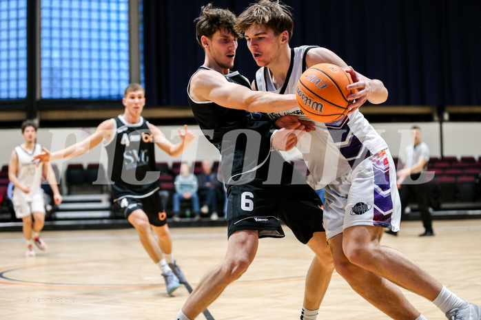 01.03.2025 Österreichischer Basketballverband 2024/25, SLMU19 Vienna United vs. Basket Dukes