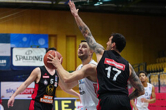 Basketball Superliga 2021/22, Grundduchgang 16.Runde , Kapfenberg Bulls vs. BC Vienna


