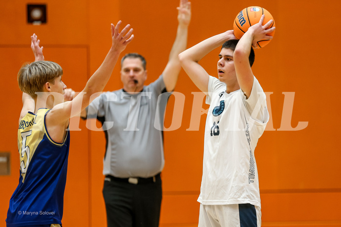24.12.2024 Österreichischer Basketballverband 2024/25, SLMU19, Vienna Timberwolves vs. UBSC Graz