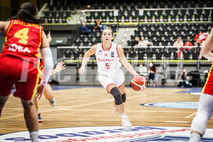 Basketball, FIBA Women´s Eurobasket Qualifiers 2023, , Österreich, Montenegro, Lisa Zderadicka (5)