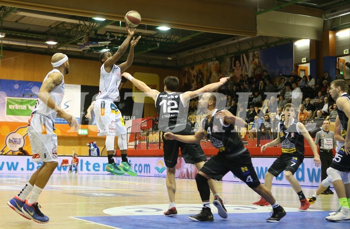 Basketball ABL 2015/16 Grunddurchgang 29.Runde Kapfenberg Bulls vs. Traiskirchen Lions