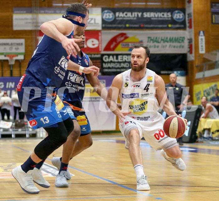 Basketball ABL 2017/18, Grunddurchgang 35.Runde Gmunden Swans vs. Kapfenberg Bulls