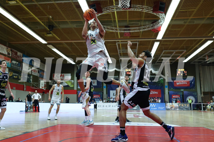 Basketball Superliga 2023/24, 8.Plazierungsrunde,
Flyers Wels vs. Gmunden Swans

